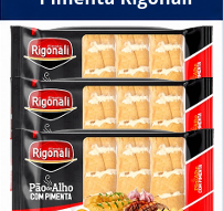 Pão de Alho com Pimenta Rigonali
