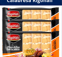 Pão de Alho com Calabresa Rigonali
